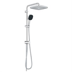 Душевая система GROHE Vitalio Comfort 250 с дивертором, штанга 620мм, 9,5л/мин, хром 26698001 - фото 138470