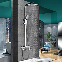 Душевая система GAPPO с каскадным изливом, белый/хром G2407-8 - фото 138584