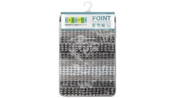 Коврик FIXSEN GRAMPUS POINT для ванной, серый 40*60см GR-5201K - фото 138741