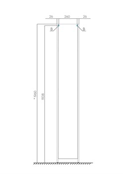 Пенал для ванной комнаты АКВАТОН Лондри для стиральной машины - фото 138778