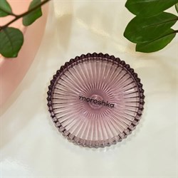 Мыльница MOROSHKA Ephir 11,5*11,5*3см, розовый 984-311-02 - фото 138864