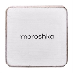 Стакан для зубных щеток MOROSHKA Ephir 7*7*16см, серый 984-312-01 - фото 139176