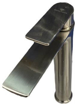 Смеситель КРИСТАЛЛ для раковины высокий IDEAL 2105 хром - фото 139191