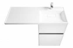 Тумба для ванной комнаты АКВАТОН Лондри 60 под стиральную машину 1A235901LH010 - фото 139275