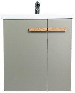 Тумба Мюнхен под умывальник COMO 70 подвесная хаки - фото 139334