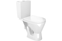 Унитаз компакт Атлас сиденьем микролифтом белый - фото 139440