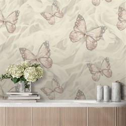 Обои EURO DECOR Сияй декор 7270-02 виниловые 1,06*10,05м (1упак-6рул) - фото 139519