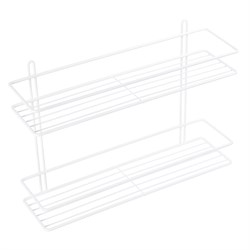 Полка FIXSEN двухэтажная белая FX-730W-2 - фото 139769