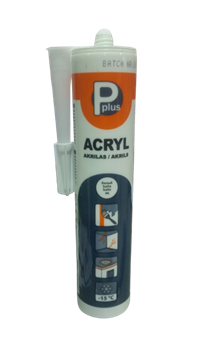 Герметик Акрил Р+ белый 280мл - фото 139792