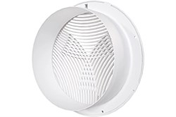 Решетка ЭРА вентиляционная круглая D200 приточно-вытяжная АБС с фланцем D150 15РПКФ - фото 140025