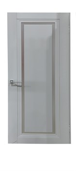 Полотно ЛЕСКОМ дверное Экшпон Венеция-14 белый софт стекло сатинат 70 - фото 140190