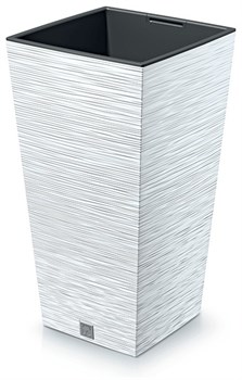Горшок цветочный Furu Square белый DFSH350-S449 - фото 140687