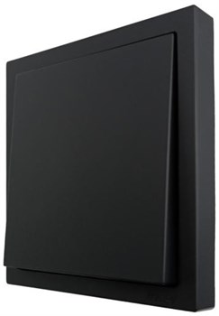 Выключатель LEZARD ZIMA зажим, черный бархат 704-4288-100QC - фото 140692