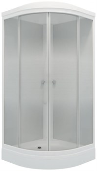 Душевая кабина TRITON Лайт 900x900x2150 низкий поддон, Градиент, Белый ДН4 (7 места+сифон) - фото 140697