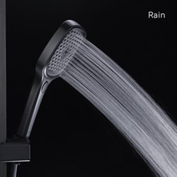 Лейка IDDIS Slide для душа, черная SLI3F0Вi18 - фото 141155