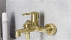 Смеситель IDDIS AIGER для ванны, золотой матовый AIGMG00i02WA - фото 141268