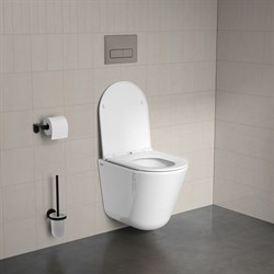 Унитаз IDDIS Ray подвесной безободковый RAYRDSEi25 - фото 141285