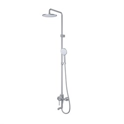 Душевая система IDDIS AIGER тропический душ, излив, хром матовый AIGBC3Fi06 - фото 141294