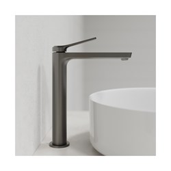 Смеситель IDDIS Parker для настольного умывальника, матовый графит PARGM01i01 - фото 141315