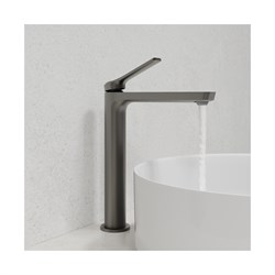 Смеситель IDDIS Parker для настольного умывальника, матовый графит PARGM01i01 - фото 141316