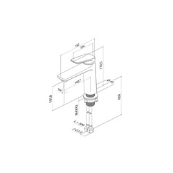 Смеситель IDDIS Ever для умывальника, глянцевый хром EVESB00i01 - фото 141319