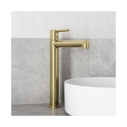 Смеситель IDDIS AIGER для умывальника, золотой матовый AIGMG01i01 - фото 141321