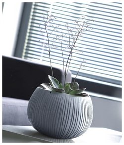 Горшок цветочный бетонный DKB290-422U - фото 141444