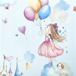 Обои ERISMANN г.Москва Kids`Story 60948-04 1,06*10,05м (1упак-6рул) - фото 141446