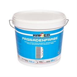Краска KAIZER водоэмульсионная Fassadenfarbe 7.5кг - фото 142286