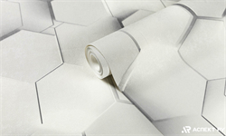 Обои АСПЕКТ РУ Гексагон декор 70669-14 1,06*10,05м (1упак-6рул) - фото 142427