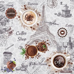 Обои ПЕРМСКИЕ Утро 1305-17 ВГ1 0,53*10,05м (1упак-25рул) - фото 142625