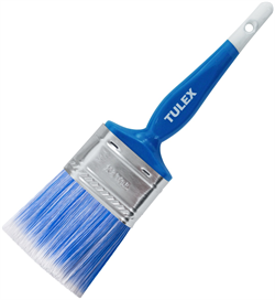 Кисть плоская TULEX 63мм искусственная щетина, пластиковая рукоятка 121063 - фото 142747