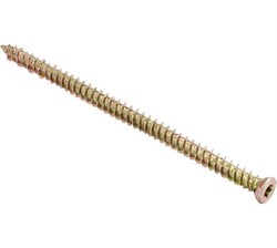 Шуруп СТРОЙБАТ по бетону 7,5x202 (желтый цинк 20 шт) 198500 - фото 142776