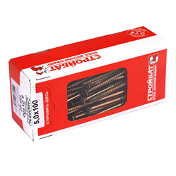 Саморезы СТРОЙБАТ универсальные 5,0x100 (100 шт) 76271 - фото 142809