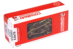 Саморезы СТРОЙБАТ универсальные 5,0x 70 (100 шт) 76241 - фото 142823