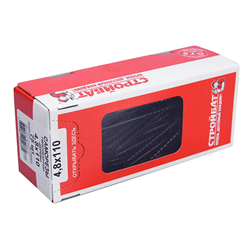 Саморезы СТРОЙБАТ гипсокартон-дерево 4,8*110 (75шт) 217261 - фото 142827