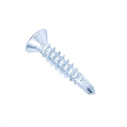 Саморезы СТРОЙБАТ для монт.окон с буром 3,9x19 белый цинк (200шт) 275420 - фото 142840