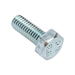 Болт СТРОЙБАТ DIN 933 М 6x 16 (белый цинк 100 шт) 005501 - фото 142883