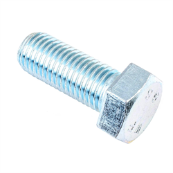 Болт СТРОЙБАТ DIN 933 М8 x 25 (белый цинк 40 шт) 5421 - фото 142901