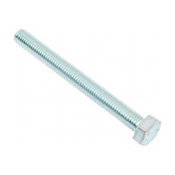 Болт СТРОЙБАТ DIN 933 М8 x 80 (белый цинк 20 шт) 272481 - фото 142906