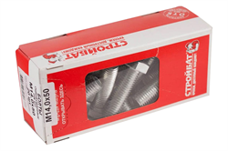 Болт Стройбат DIN 933 М14 x 50 (белый цинк 20 шт) 274441 - фото 142947