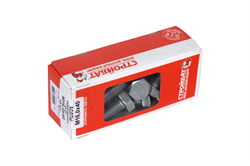 Болт СТРОЙБАТ DIN 933 М16 x 40 (белый цинк 15 шт) 305520 - фото 142950