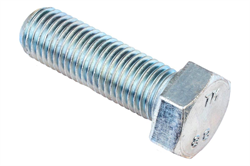 Болт СТРОЙБАТ DIN 933 М16 x 40 (белый цинк 15 шт) 305520 - фото 142951