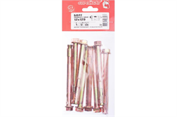 Анкерный СТРОЙБАТ болт с гайкой 12x129 (цинк 8 шт) 257581 - фото 143018