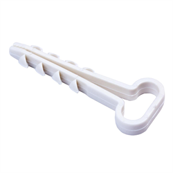 Дюбель-хомут Стройбат для прямоугольного кабеля 8х5мм (упак (100 шт) 358740 - фото 143045