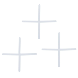 Крестик СТРОЙБАТ для кафельной плитки 3,0мм (1000 шт) 11522/2526204 - фото 143046