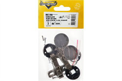 Петля меб.СТРОЙБАТ SLIDE-ON mini д/стек накл.95*с отв.пл (белый цинк 2 шт) 123110 - фото 143056