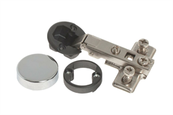 Петля меб.СТРОЙБАТ SLIDE-ON mini д/стек накл.95*с отв.пл (белый цинк 2 шт) 123110 - фото 143057