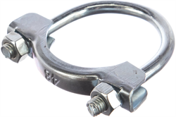 Хомут СТРОЙБАТ крепления глушителя d 48,0 мм (белый цинк 1 шт) 360370 - фото 143090