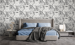 Обои VS Italia декор 588441 виниловые 1,06*10,05м (1упак-6рул) (Ateliero) - фото 143510